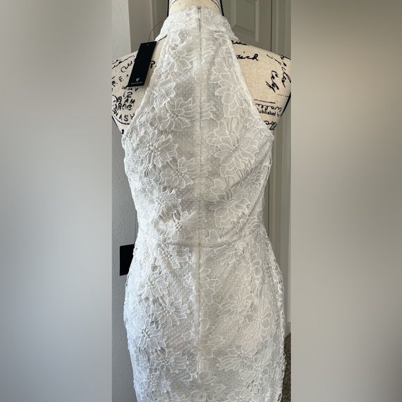 Lulu's White Lace Dress - Picture 5 of 12